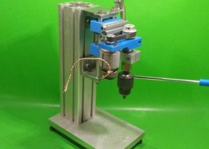 DIY Drill Press Table Homemade Bench Drilling Wood Tools Machine