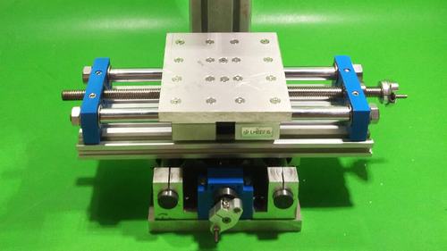 DIY XY Slide Axis Motion Homemade Milling CNC Machine Aluminium