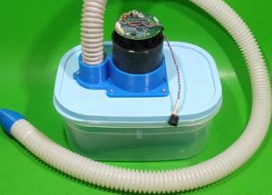 DIY Dust Vacuum BLDC Motor Plastic Box Homemade