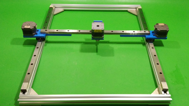 DIY Laser Engraving Plotter Drawing Homemade XY CNC Slide