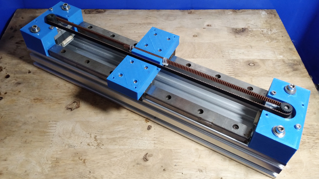 DIY XY Linear Rail Slide CNC Double Moltor Homemade Laser