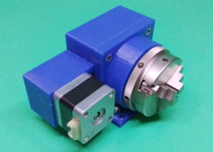 DIY Dividing Head Chuck with step motor for Milling Machine