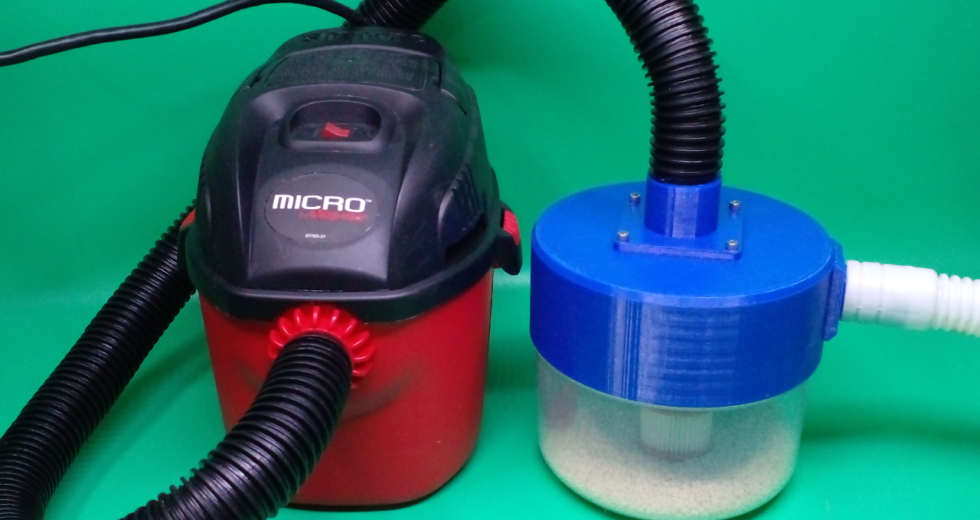 DIY Dust Cyclone Separator Collector Homemade Vacuum Cleaner B