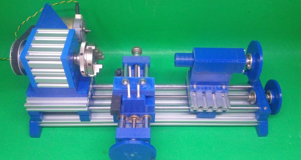 DIY Y Slide Base Homemade Cheap Mini Lathe 3D Printer CNC Project
