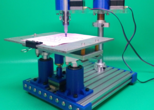 DIY Z Slide Axis Homemade Scara Robot Arm Plotter Draw 3D Printer L