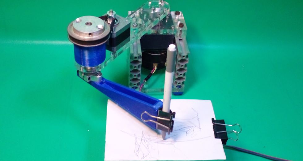 DIY Scara Robot Homemade Arm Robotic Acrylic 3D Printer 1