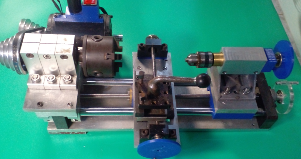 Lathe DIY Homemade Wood Cheap Mini Lathe CNC Spindle