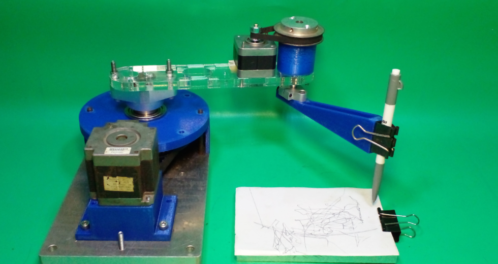 DIY Scara Homemade Robot Arm Robotic Acrylic 3D Printer CNC Machine