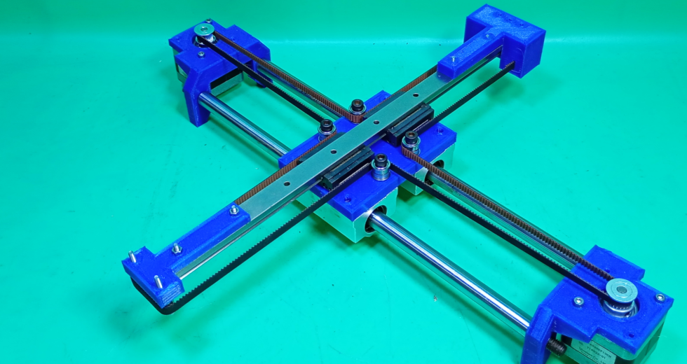 CoreXY Plotter Draw Axidraw 3D Printer DIY Arduino CNC Homemade