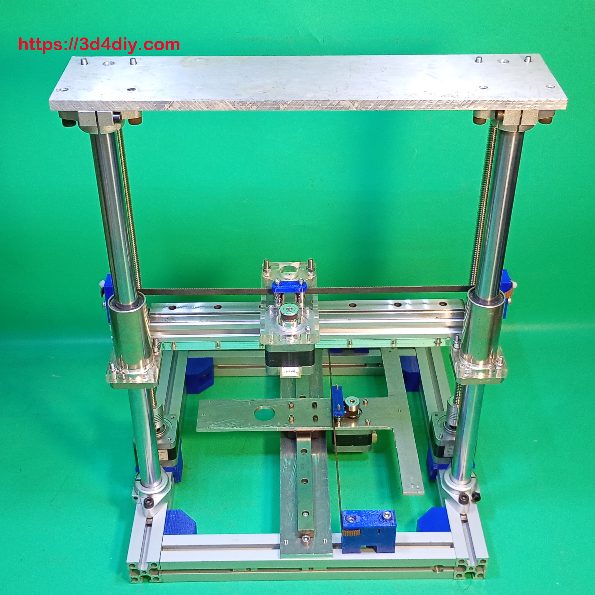 DIY 3D Printer Cartesian Acrylic CNC Axis Slide Homemade