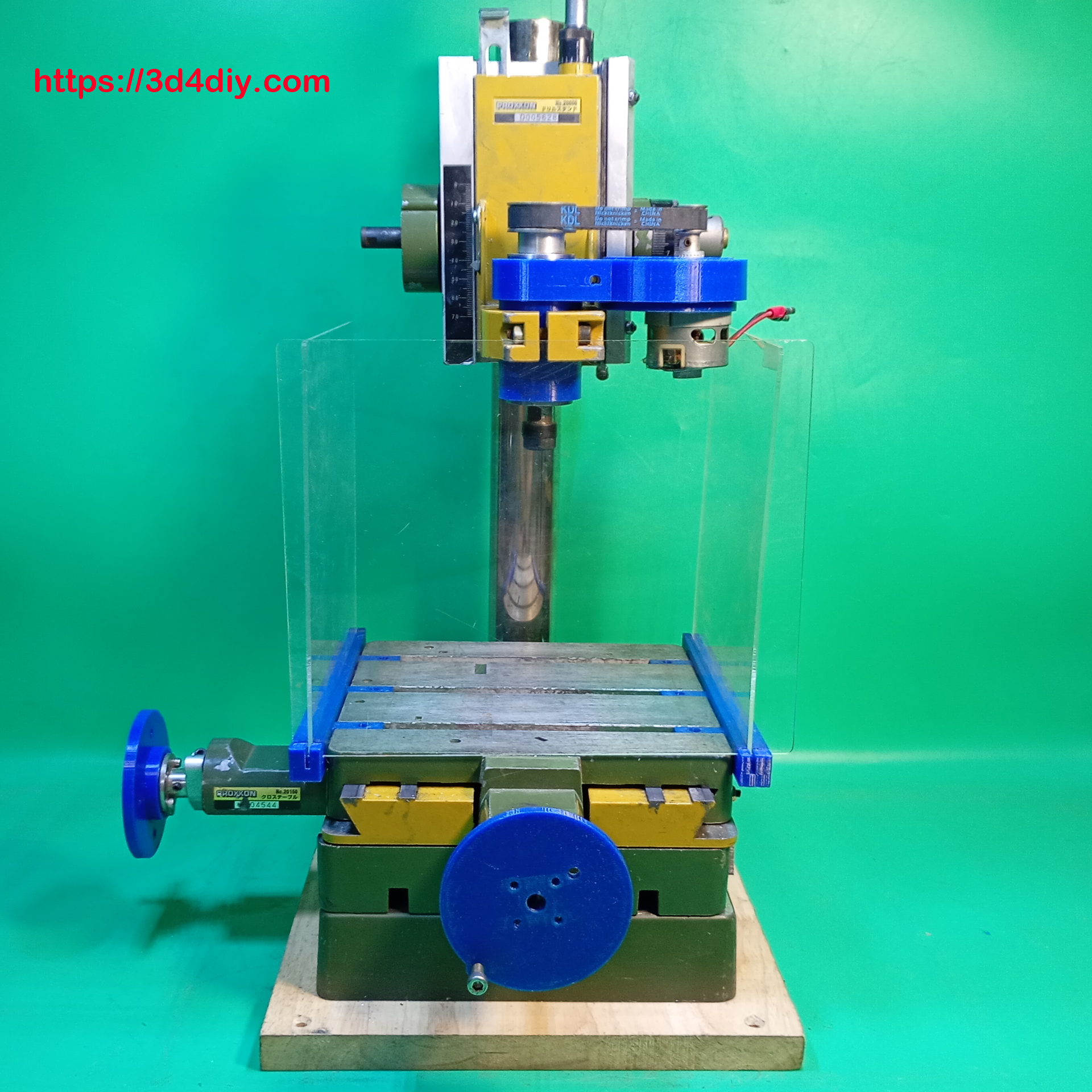 Proxxon Spindle Milling Homemade ER11 BLDC Brushed Motor