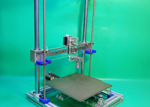 DIY Acrylic Cartesian 3D Printer CNC Axis Slide Motion Homemade