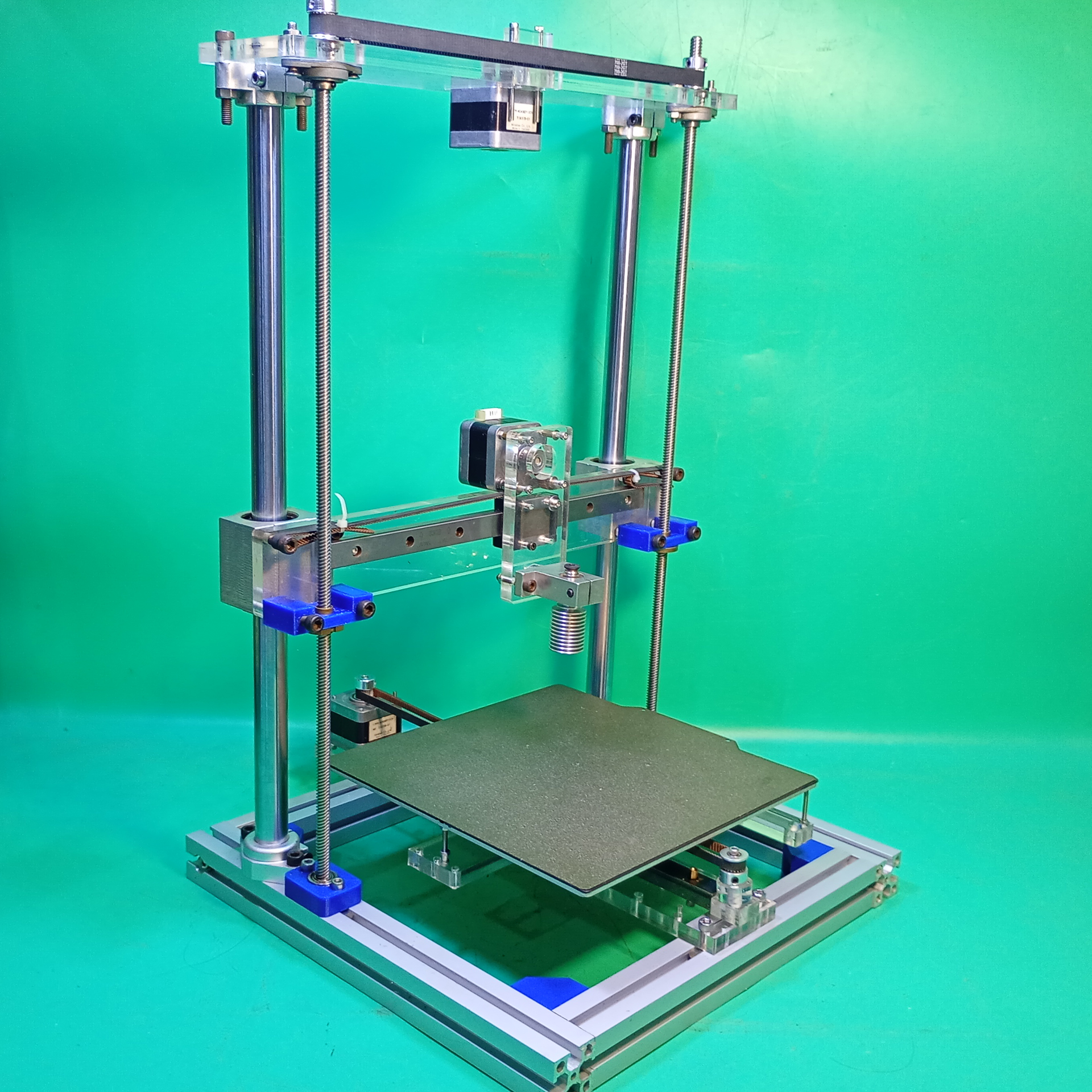 Acrylic Cartesian 3D Printer DIY Base XZ Axis Slide Homemade