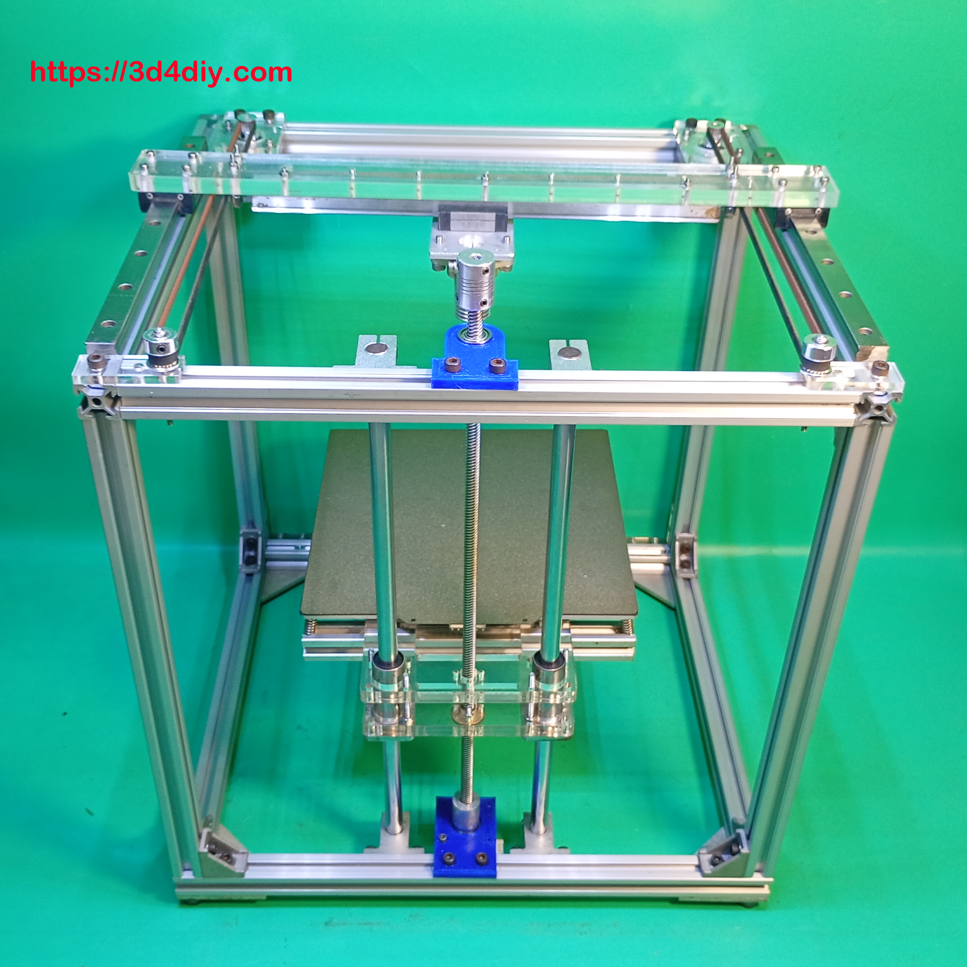 CoreXY Acrylic DIY 3D Printer Aluminium CNC Slide Homemade