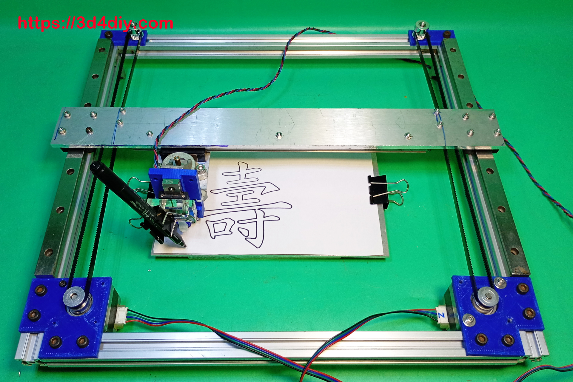CoreXY Kinematics 3D Printer DIY Draw Plotter Drawing Machine Homemade
