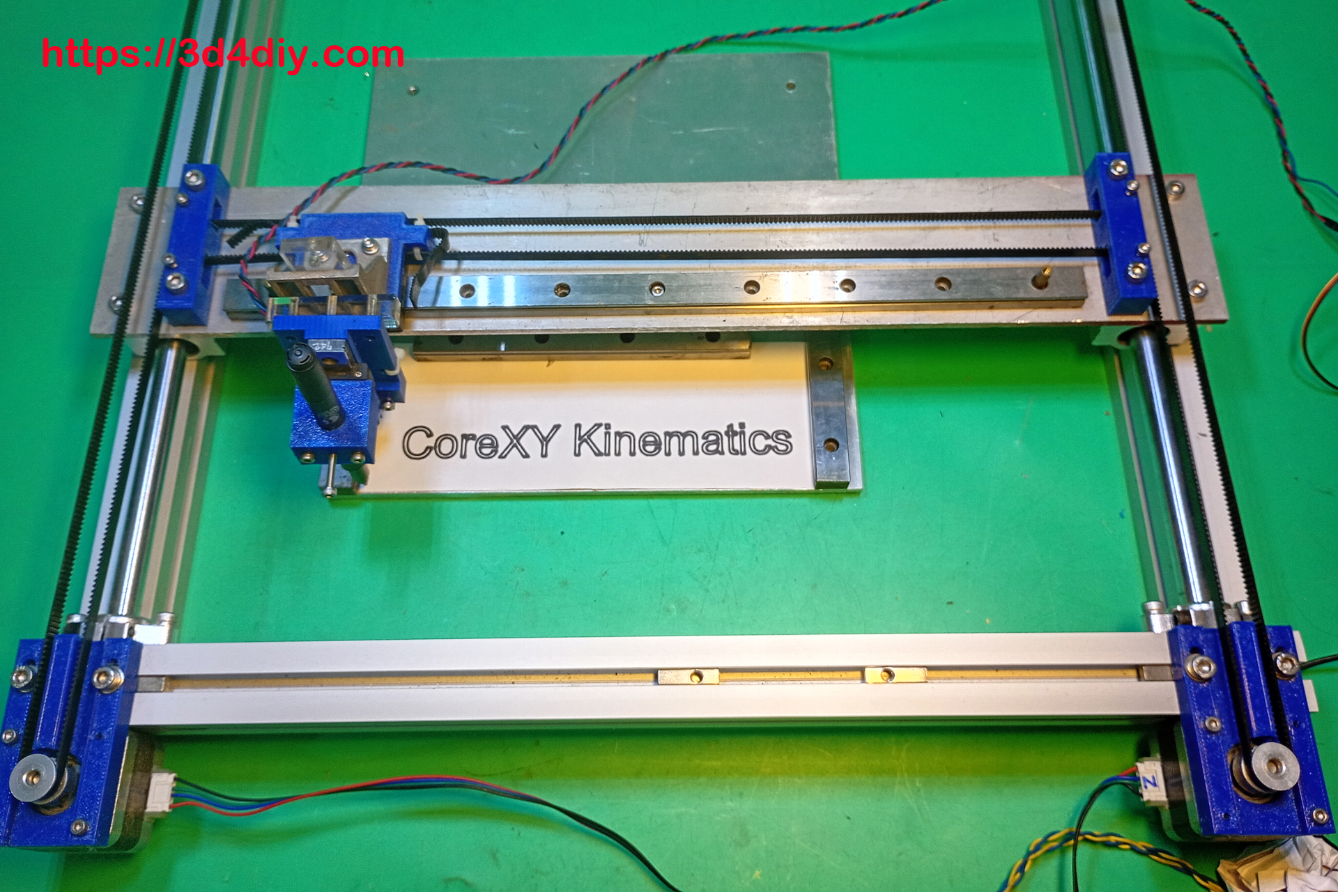 Corexy DIY Frame Homemade CNC Plotter Draw 3D Printer Aluminium 30
