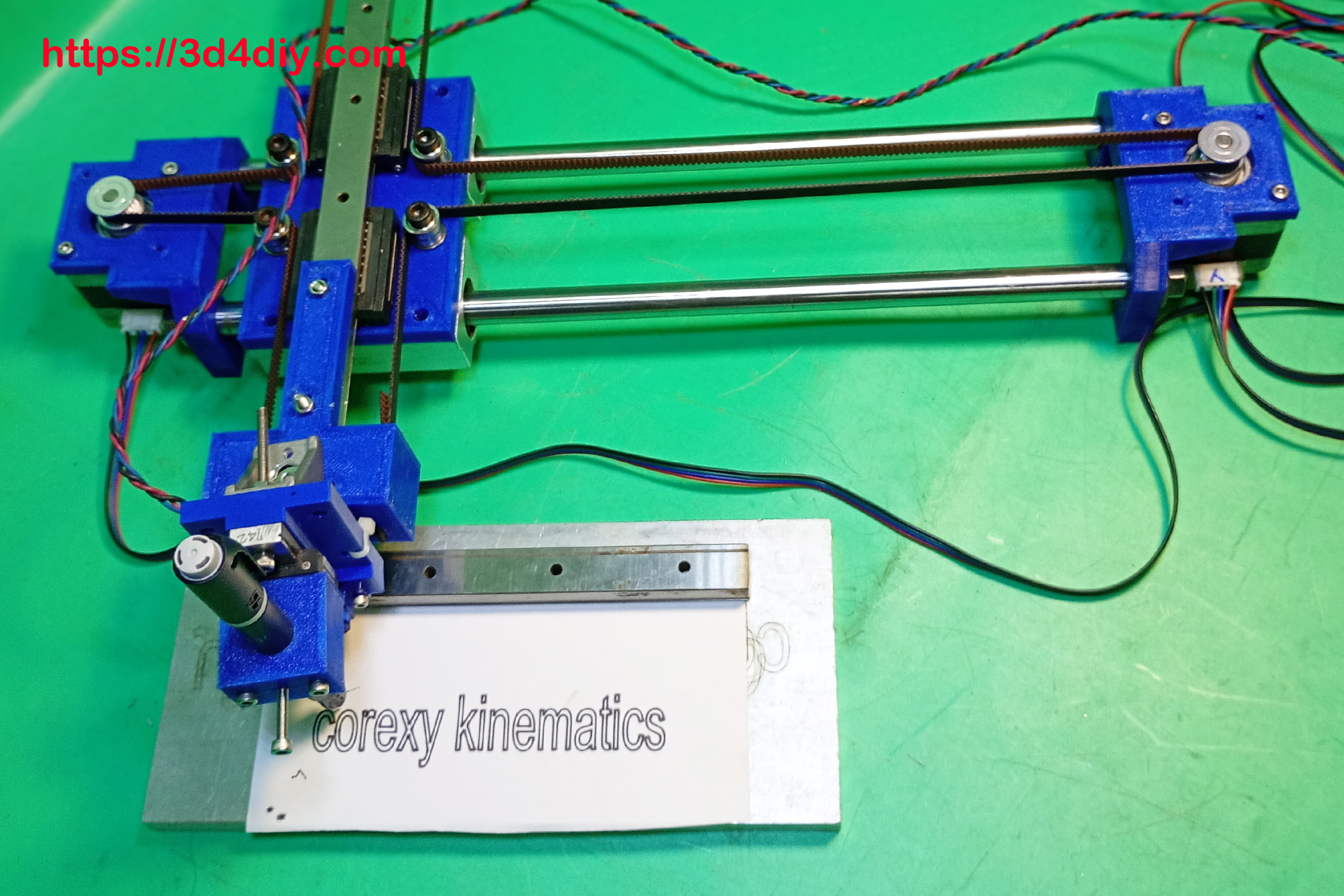 CoreXY Plotter Draw Axidraw 3D Printer DIY Arduino CNC Homemade