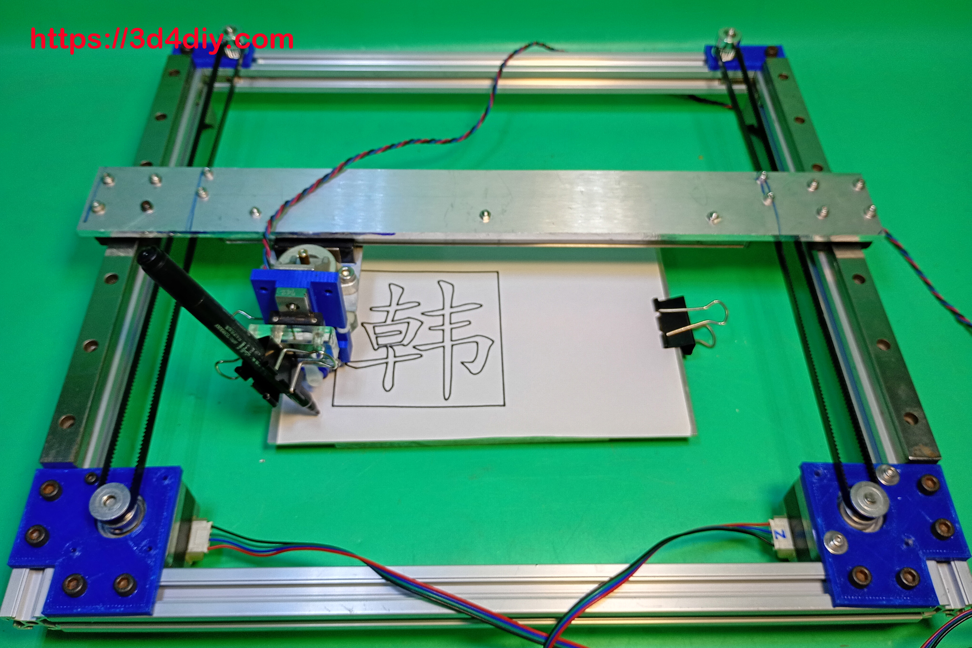 CoreXY Kinematics 3D Printer DIY Draw Plotter Drawing Machine Homemade