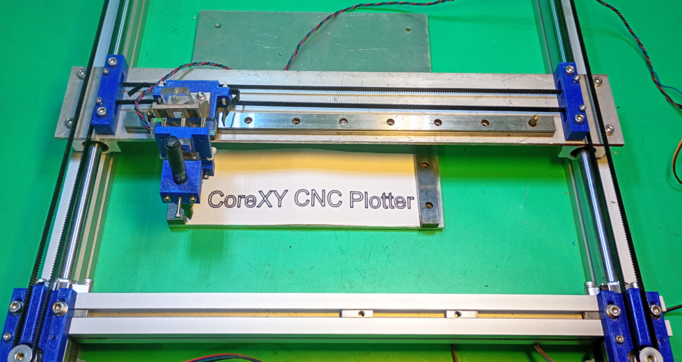 Corexy DIY Frame Homemade CNC Plotter Draw 3D Printer Aluminium 30