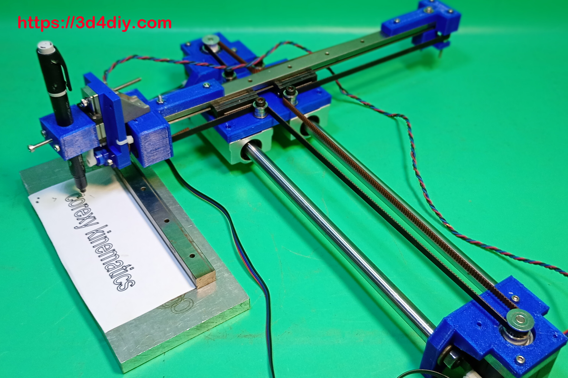 CoreXY Plotter Draw Axidraw 3D Printer DIY Arduino CNC Homemade