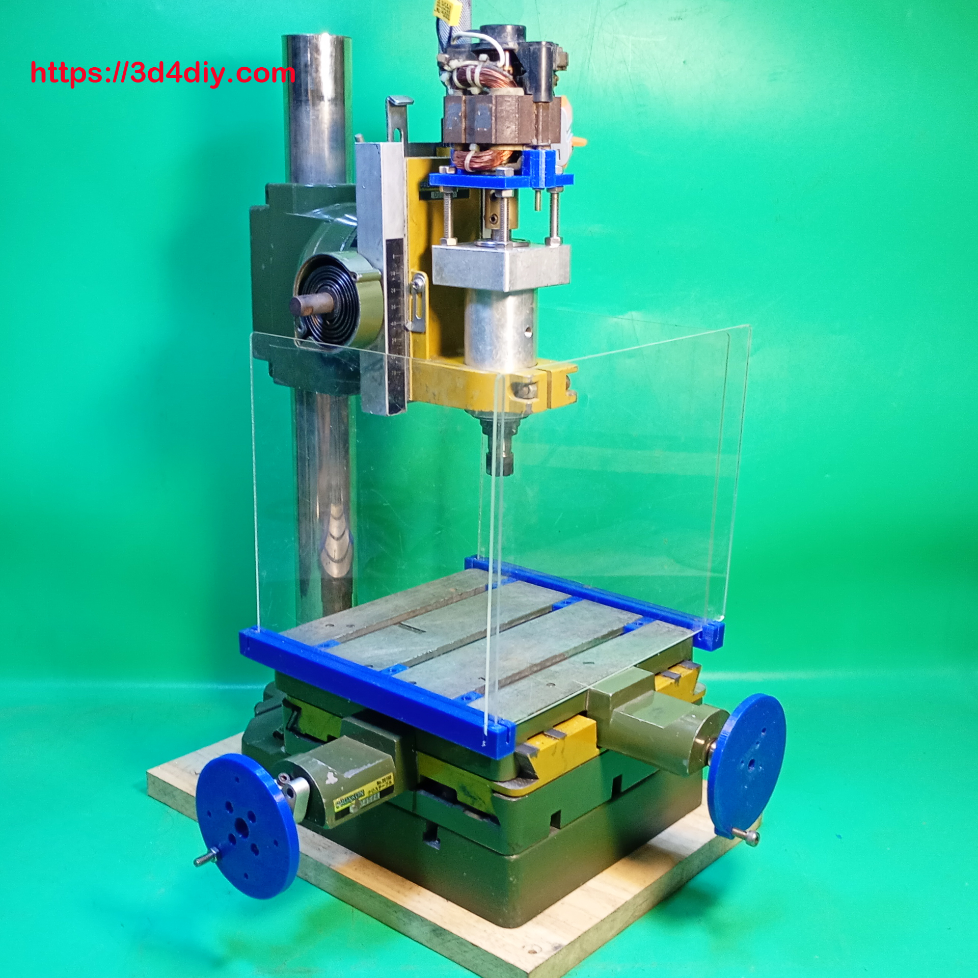 Proxxon Spindle Milling Homemade ER11 BLDC Brushed Motor