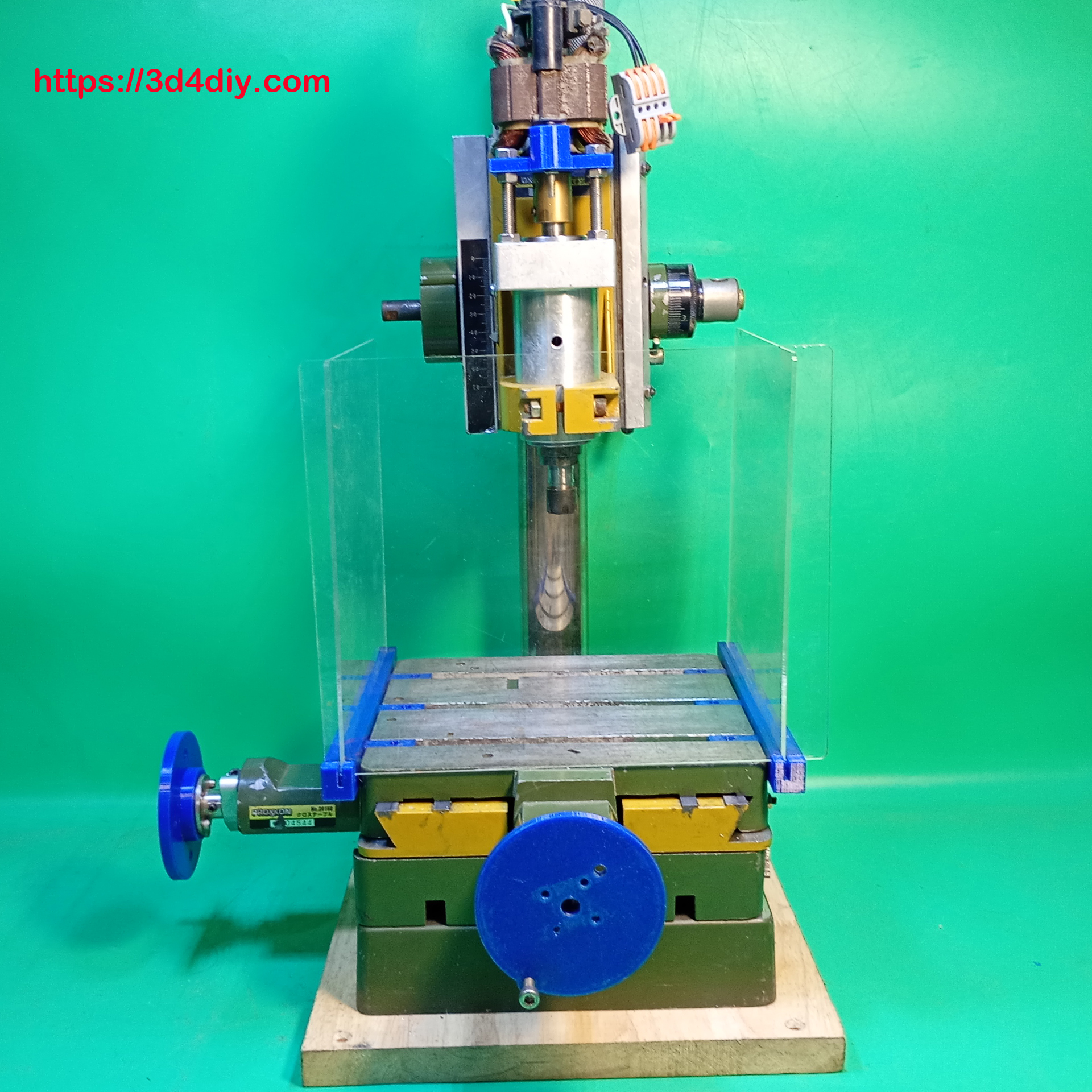 Proxxon Spindle Milling Homemade ER11 BLDC Brushed Motor