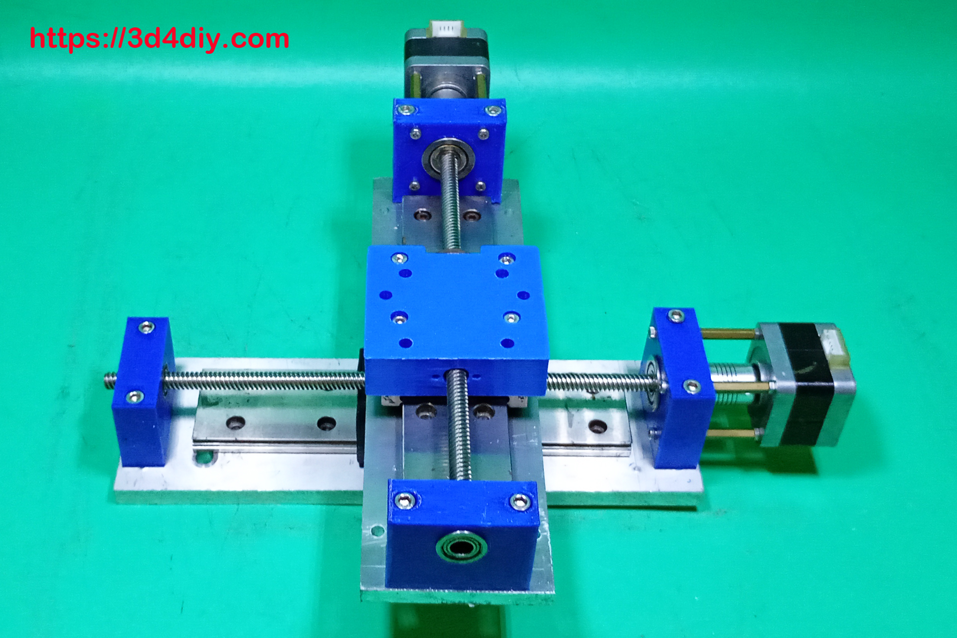 Homemade XY Axis Slider Motion DIY Milling CNC Machine Homemade