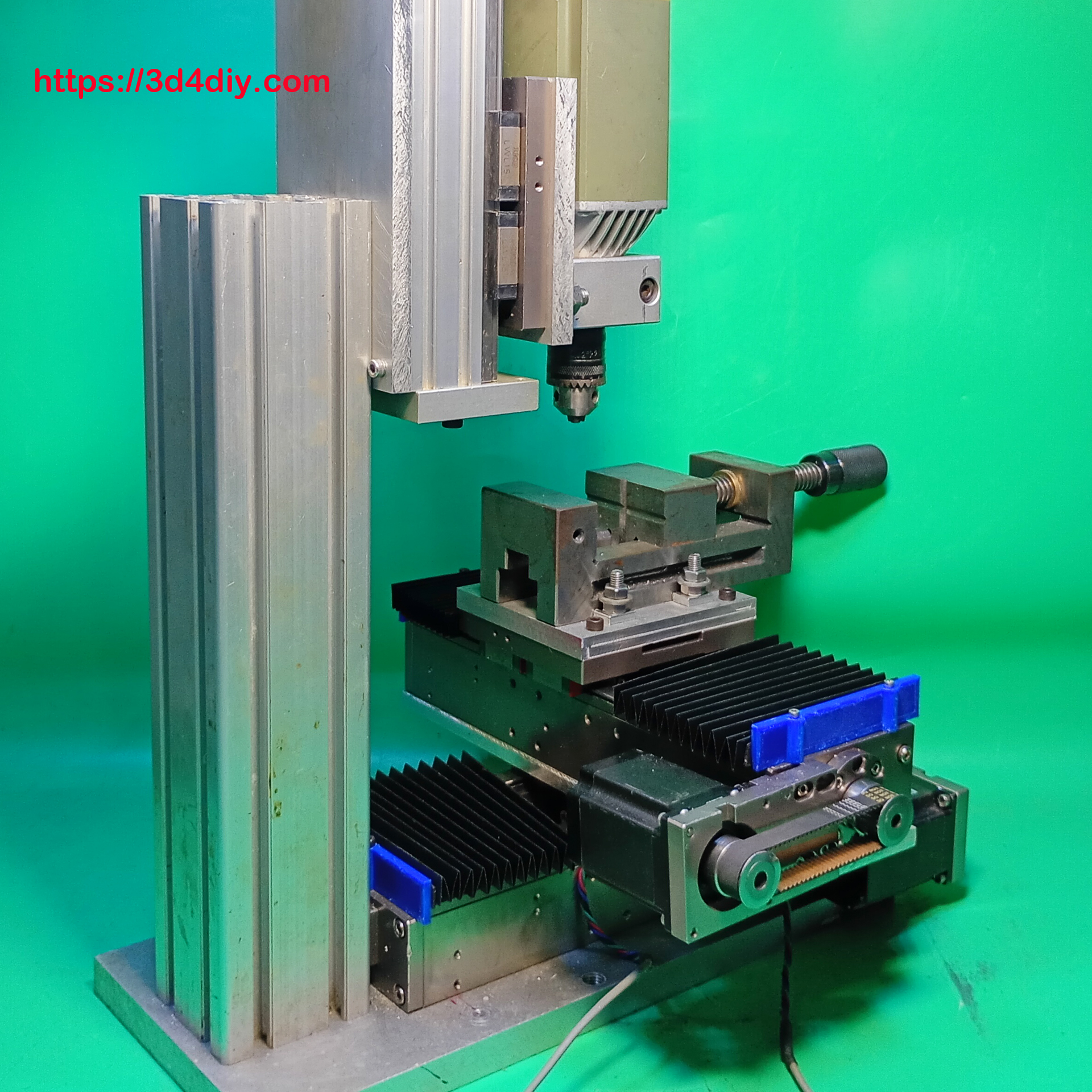 Homemade Milling CNC Machine DIY Router C Frame Machine