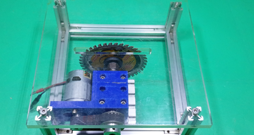 Circular Saw Table DIY 3D Printer 775 Motor Homemade