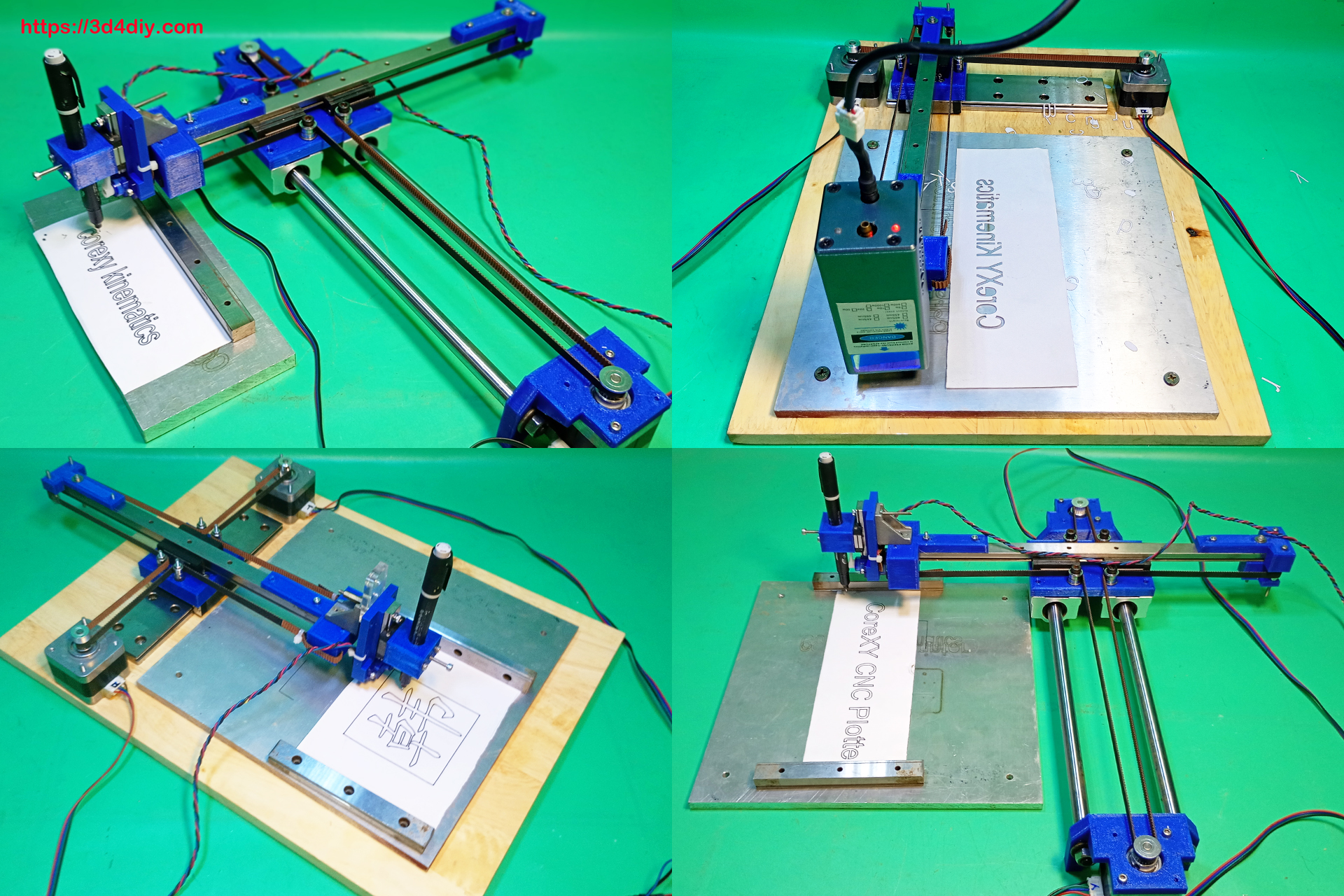 CoreXY CNC DIY Draw Engraver Laser Cutter 3D Printer