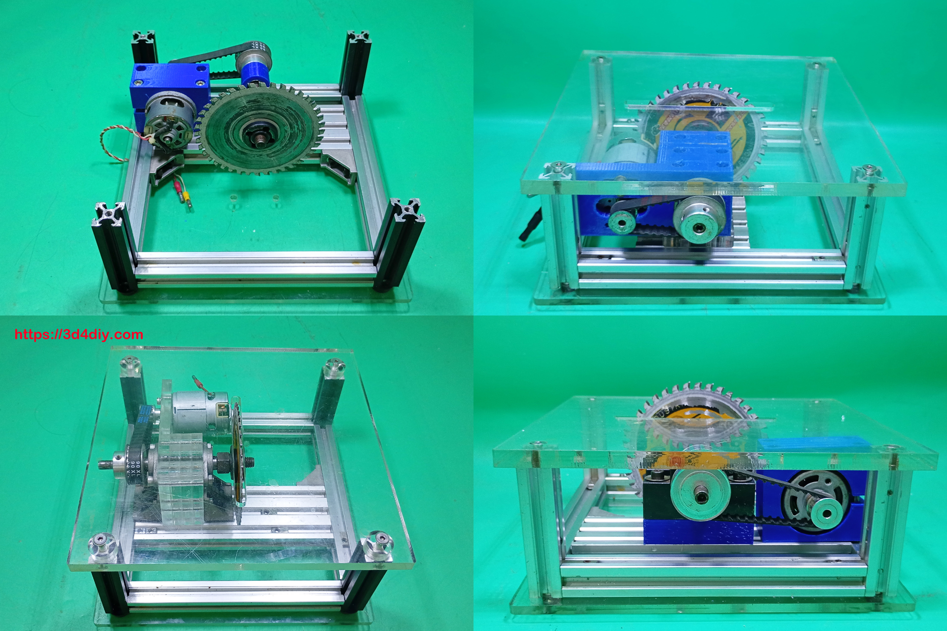 Saw Circular DIY BLDC DC Motor 3D Printer Homemade