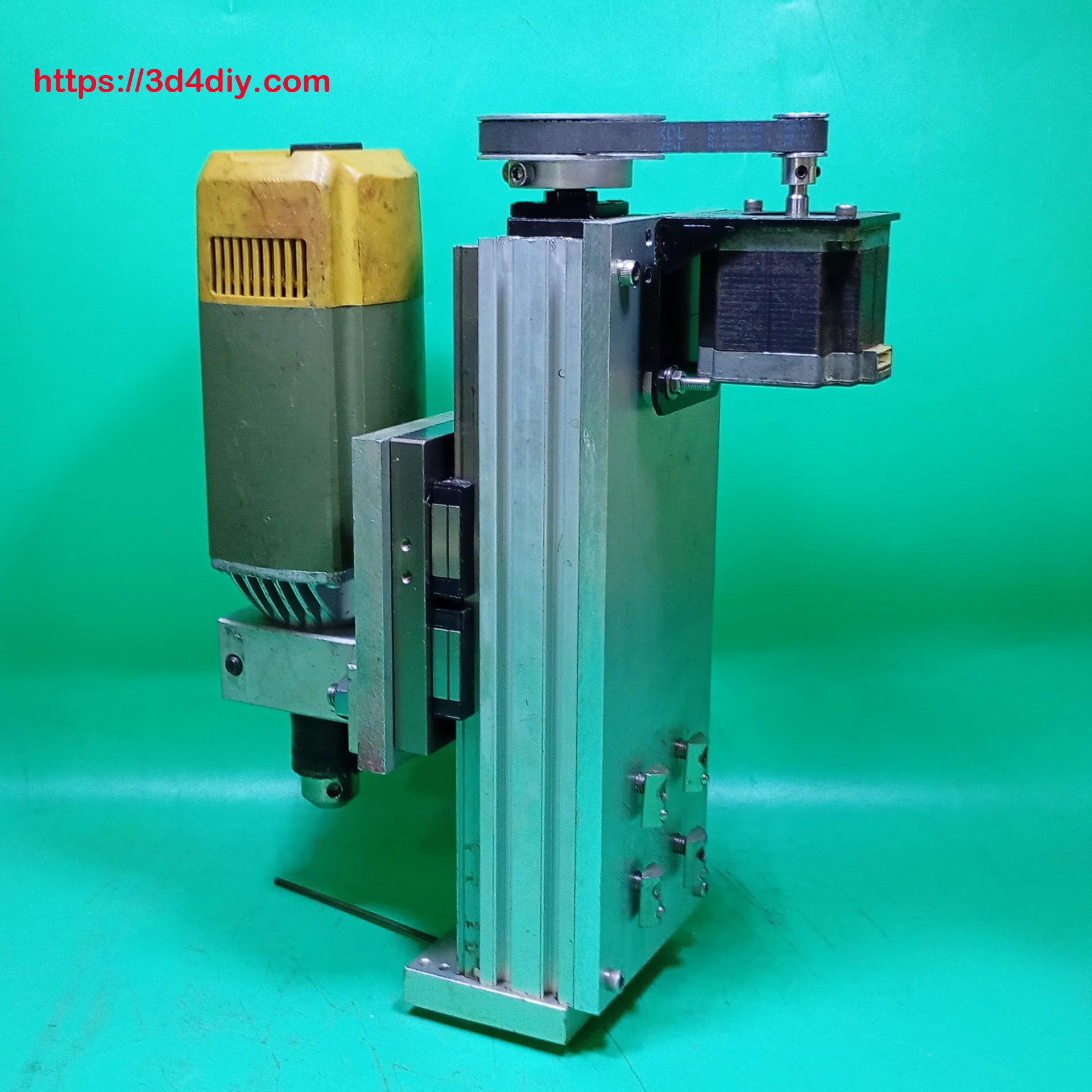 Homemade Z Axis Slider Motion DIY Milling CNC Machine