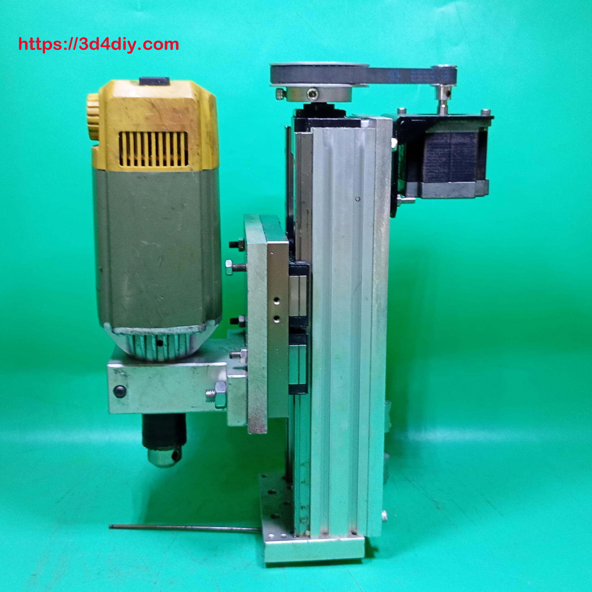 Homemade Z Axis Slider Motion DIY Milling CNC Machine