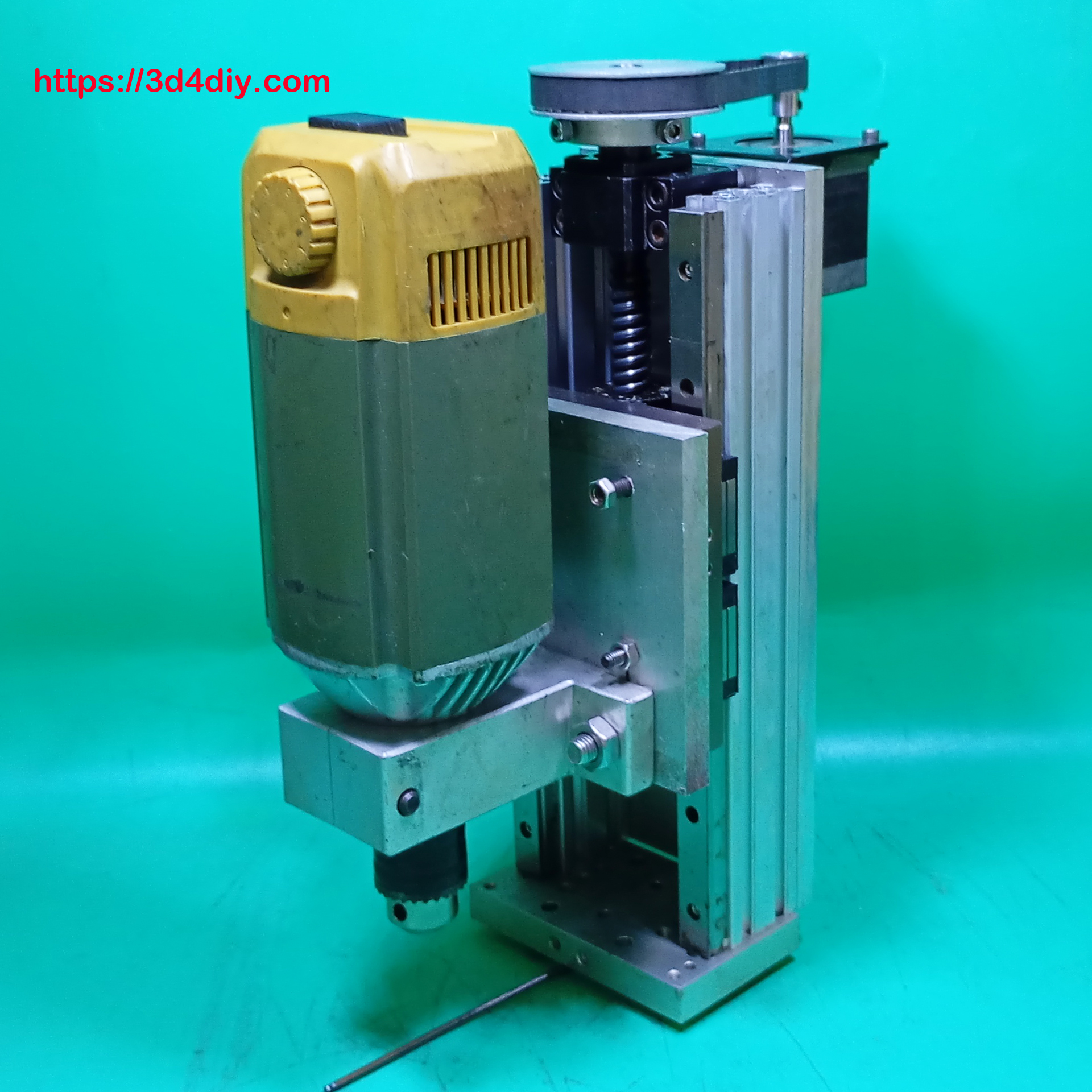 Homemade Z Axis Slider Motion DIY Milling CNC Machine