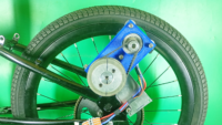 Homemade Electric Bicycle BLDC Brushless DC Motor DIY Motorbike