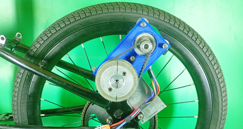 Homemade Electric Bicycle BLDC Brushless DC Motor DIY Motorbike