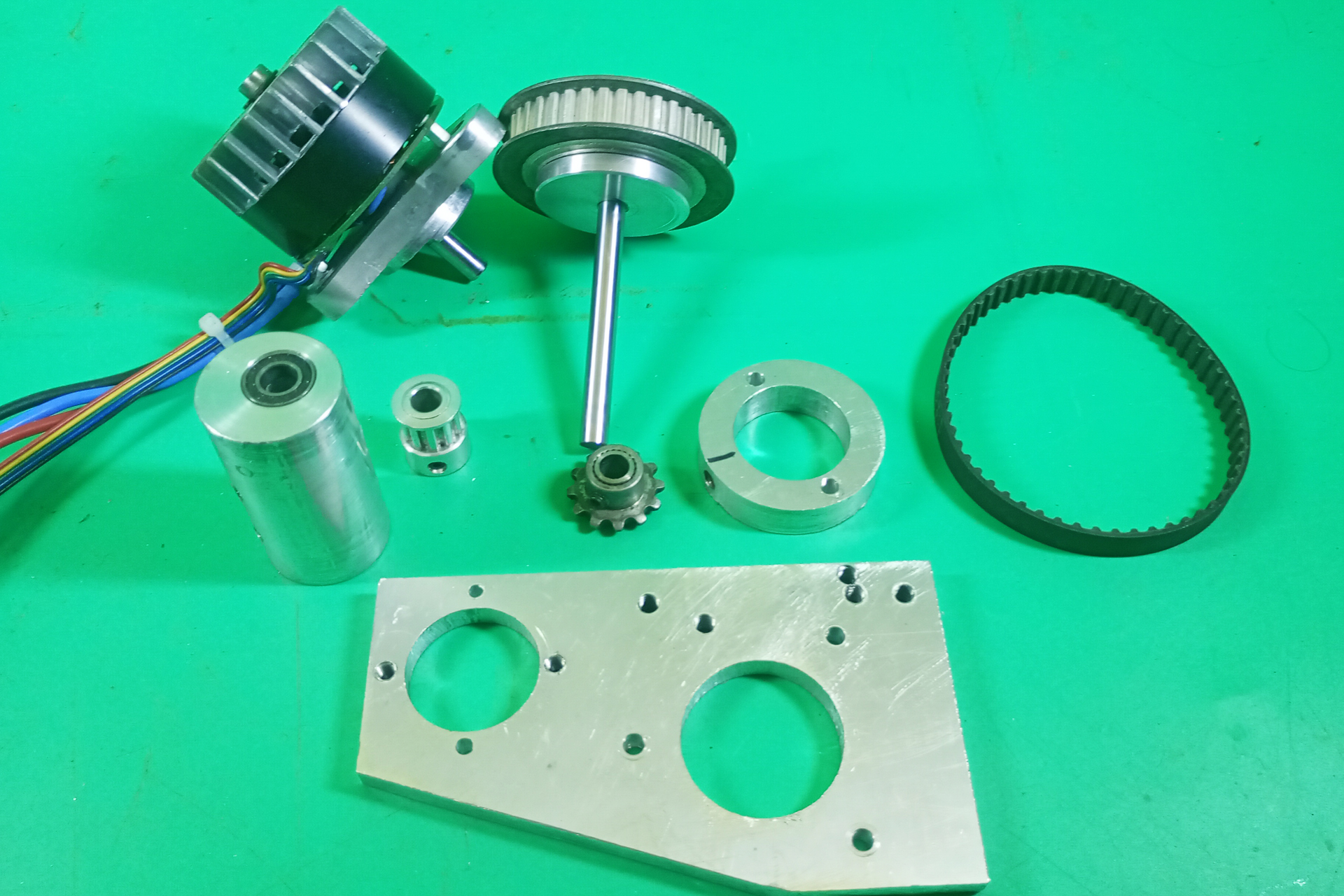 DIY Electric Bicycle BLDC Brushless DC Motor Homemade E-Bike