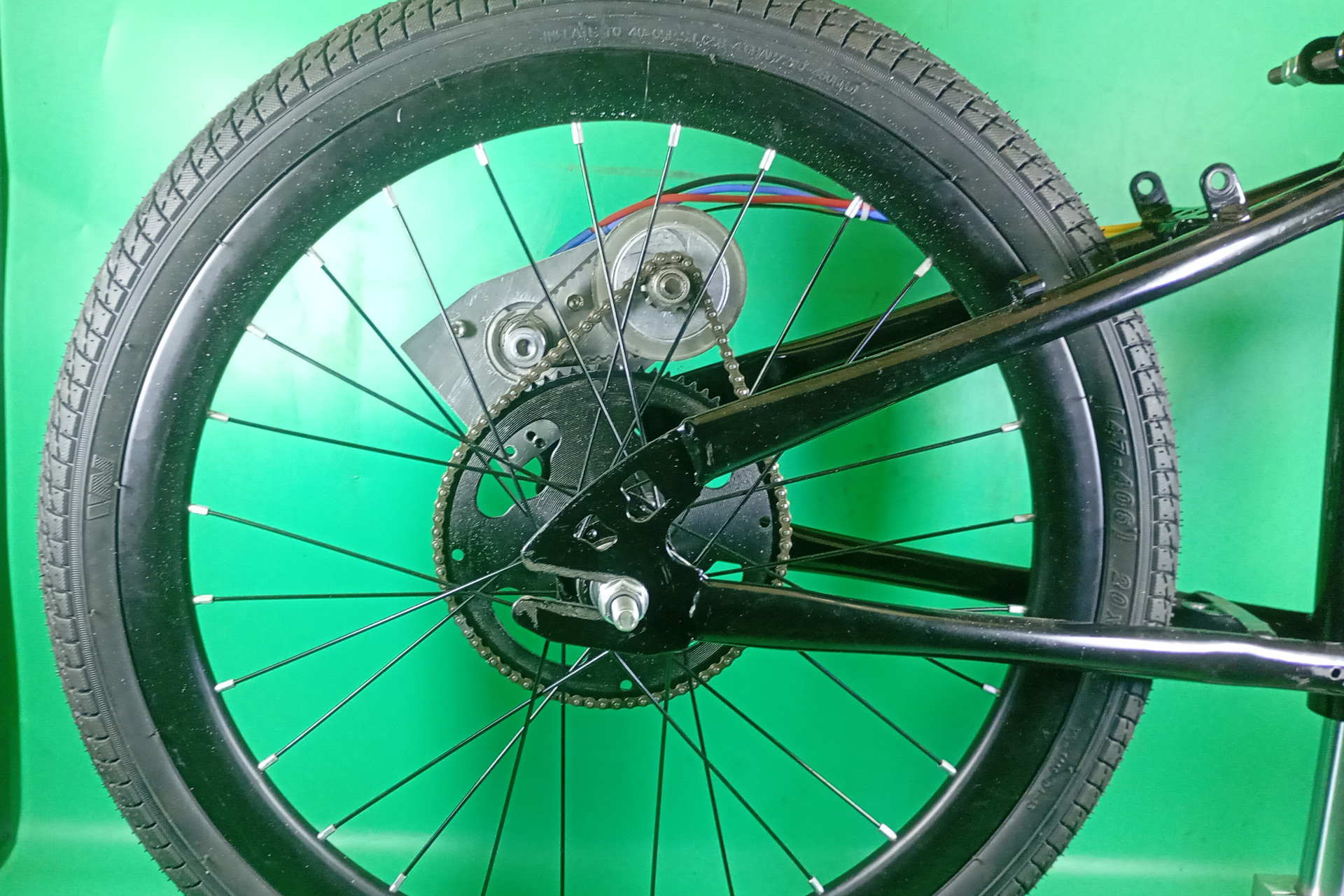 DIY Electric Bicycle BLDC Brushless DC Motor Homemade E-Bike