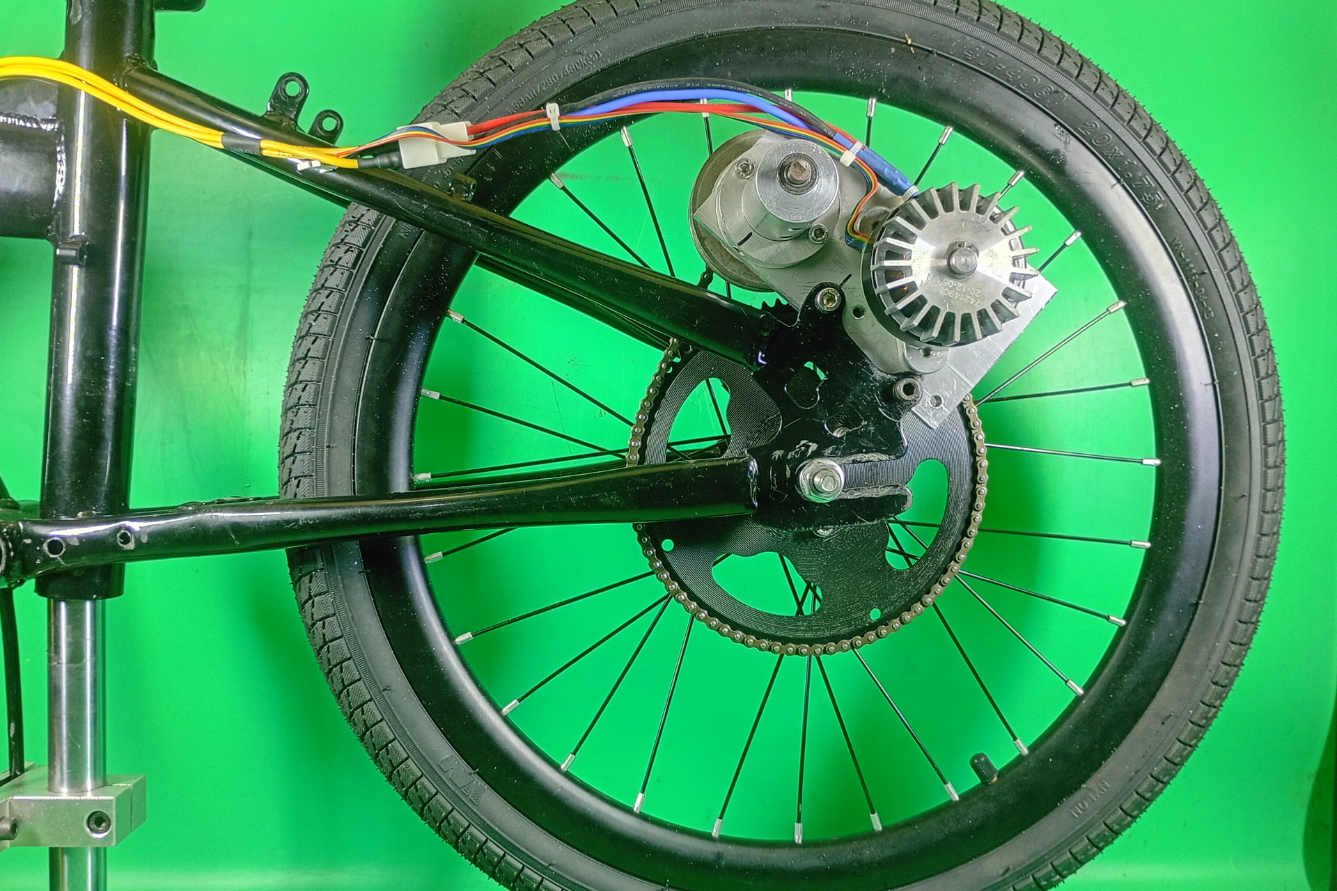 DIY Electric Bicycle BLDC Brushless DC Motor Homemade E-Bike