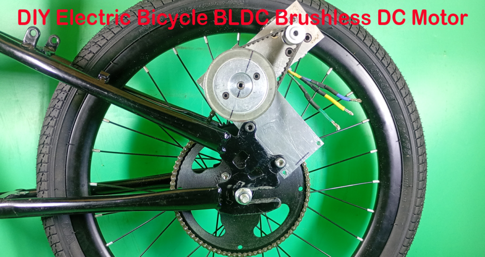 Homemade Electric Bicycle BLDC Brushless DC Motor DIY E-Bike