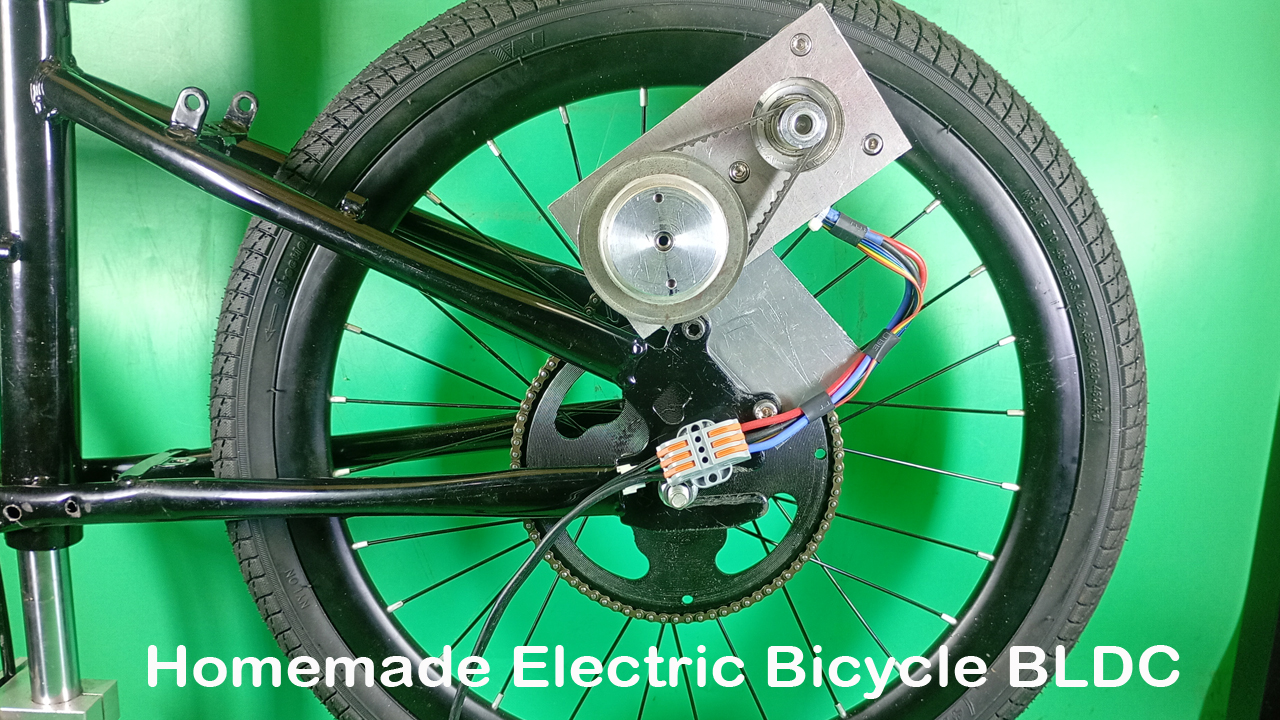 Homemade Electric Bicycle BLDC Brushless DC Motor DIY Motorbike E-Bike 1