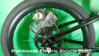 Homemade Electric Bicycle BLDC Brushless DC Motor DIY Motorbike