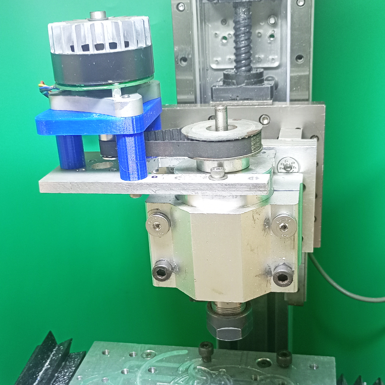 BLDC Spindle ER20 DIY CNC Milling 3D Printer Homemade