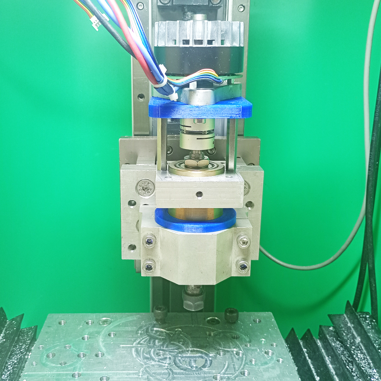 DIY BLDC Spindle CNC ER11 Milling 3D Printer Homemade