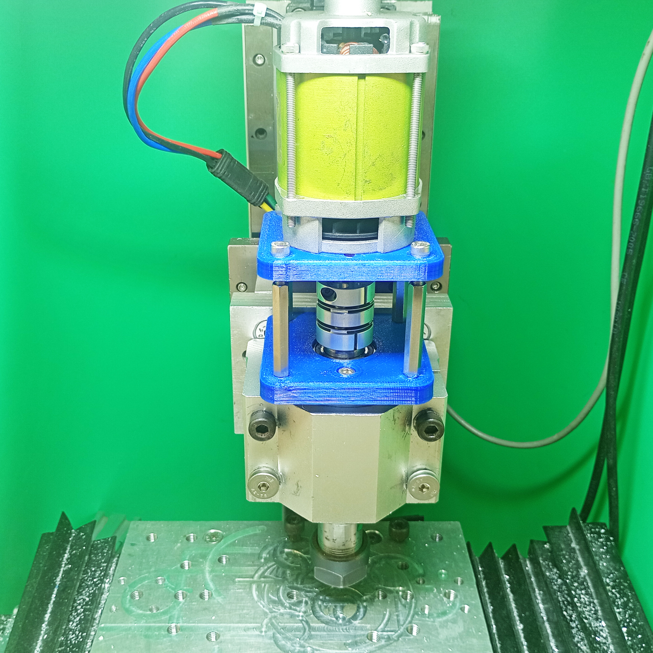 DIY BLDC Spindle CNC ER20 Milling 3D Printer Homemade
