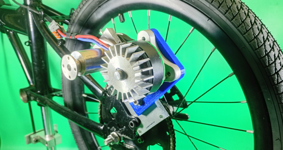 DIY Electric Bicycle BLDC Brushless DC Motor Homemade E-Bike