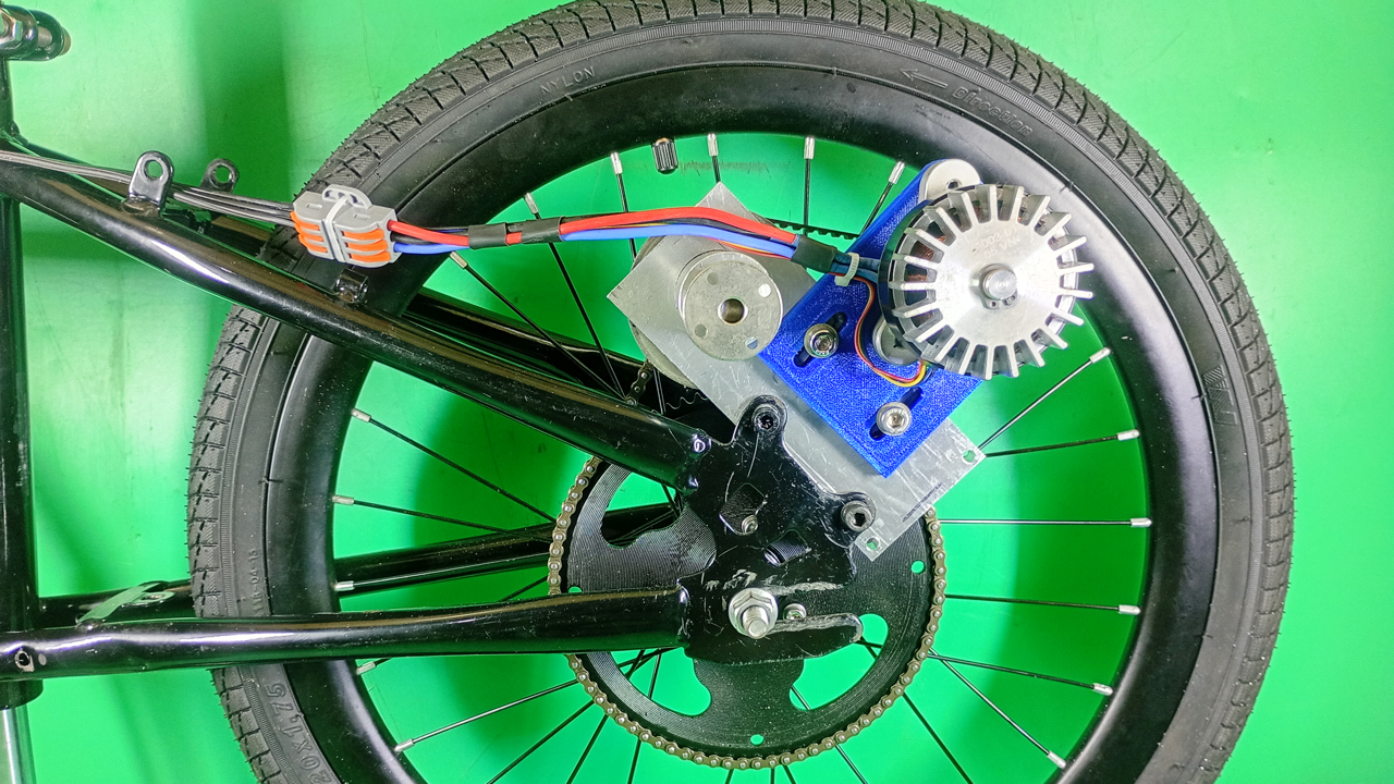 DIY Electric Bicycle BLDC Brushless DC Motor Homemade E-Bike