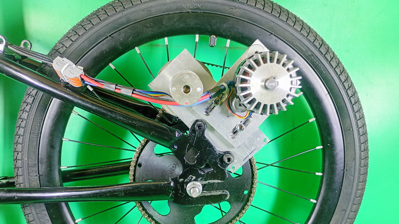 DIY Electric Bicycle BLDC Brushless DC Motor Homemade E-Bike